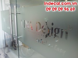 In decal trong dán cửa kính tạo hiệu ứng mờ với logo công ty tại Tp.HCM, 285, Huyen Nguyen, InDecal.com.vn, 30/09/2016 17:02:26