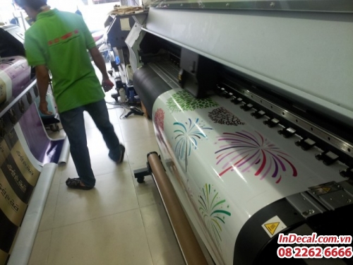 In decal lưới mực dầu tại In Decal - InDecal.com.vn
