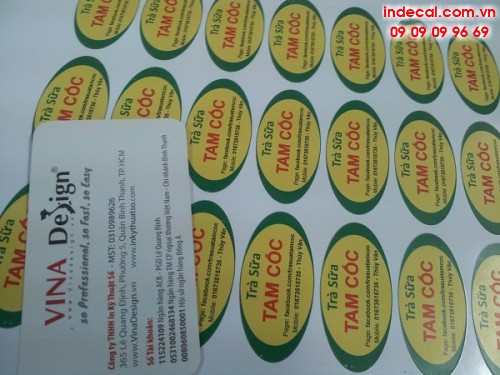 In decal giấy giá rẻ tại Tp.HCM cùng In Decal - InDecal.com.vn
