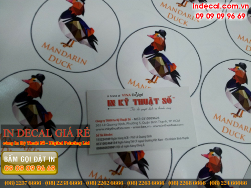 In decal giấy giá rẻ Tp.HCM 1