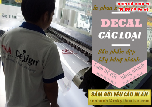 Liên hệ đặt in decal, tem nhãn decal In Decal - InDecal.com 
