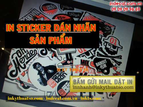 Bam gui email dat in sticker dan san pham voi Cong ty TNHH In Ky Thuat So - Digital Printing 