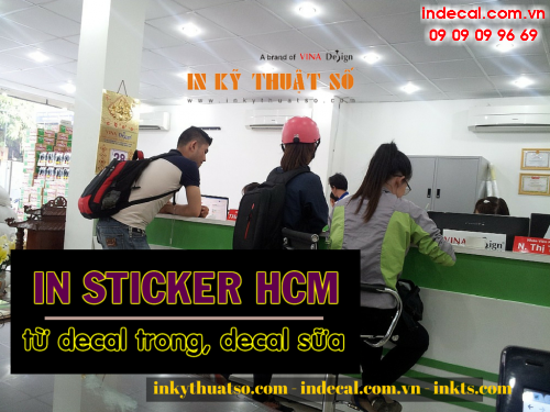 Khach hang dat in tai Cong ty TNHH In Ky Thuat So - Digital Printing 