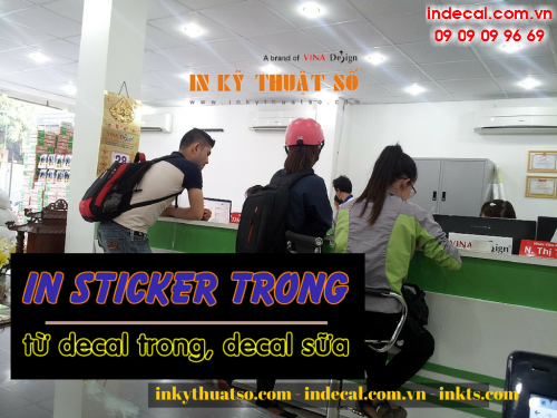 Khach hang lien he dat in nhanh cung Cong ty TNHH In Ky Thuat So - Digital Printing 