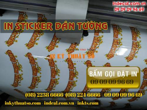 Goi dat in sticker dan tuong Ha Noi voi Cong ty TNHH In Ky Thuat So - Digital Printing 