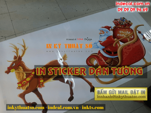 Gui email dat sticker dan tuong Ha Noi voi Cong ty TNHH In Ky Thuat So - Digital Printing 